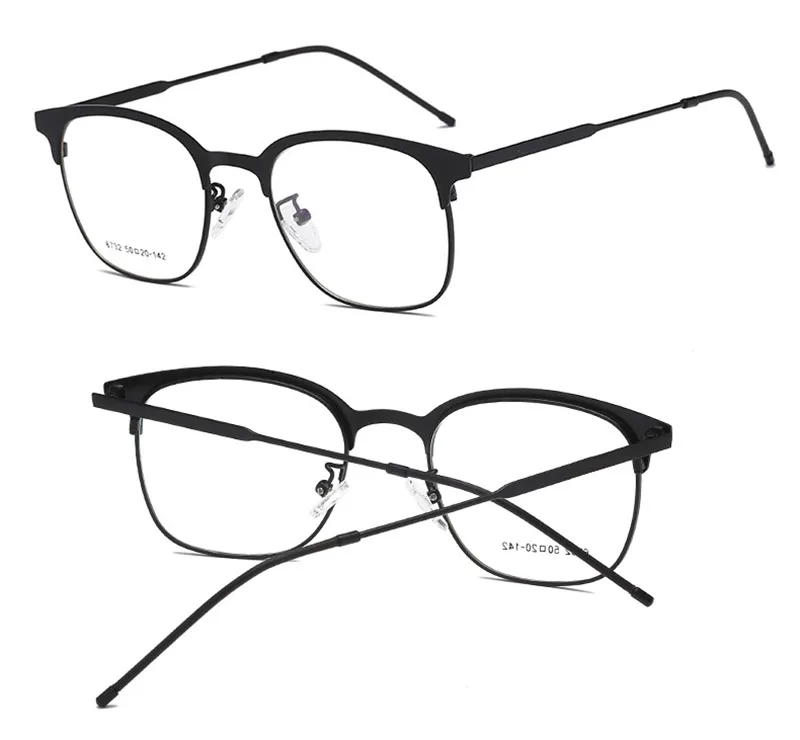 Handoer 6732 оптические очки Рамка для мужчин и женщин серьги из сплава полный обод сплав очки Оптический Рецепт рамка