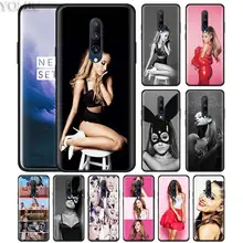 Ariana Grande Sweet Singer Phone Case for Oneplus 7 7Pro 6 6T Oneplus 7 Pro 6T Black Silicone Soft Case Cover