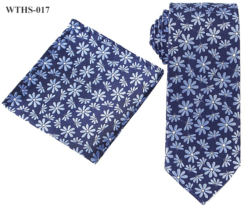Tailor Smith галстук-бабочка и Hankerchief комплект в горошек с рисунками животных волка Shark с цветочным узором, с галстуком комплект 7,5 см микрофибра