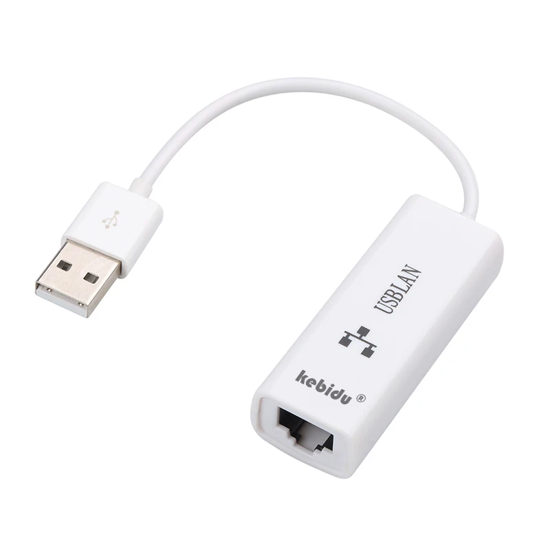 Kebidu USB 2,0 для RJ45 Lan Сетевой кабель Ethernet адаптер карта 8152B для Mac OS Android PC ноутбук SmartTV Win 10 7 8 XP 100 Мбит/с