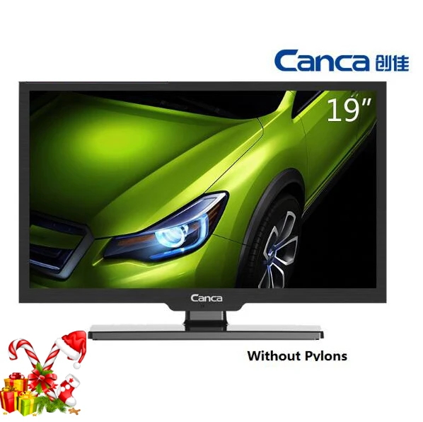 The Cheapest Mini Digital 19inches HD LED Flat Panel TV Screen DVD EVD font b Player