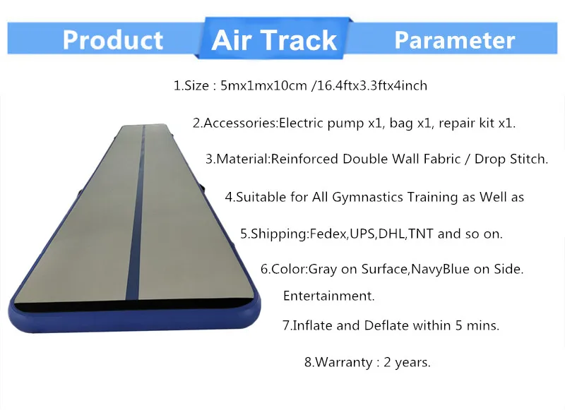 Воздушный блок для гимнастики воздуха сушильная дорожка Художественный гимнастический мат для детей с Грейт Ривер Хил бренд