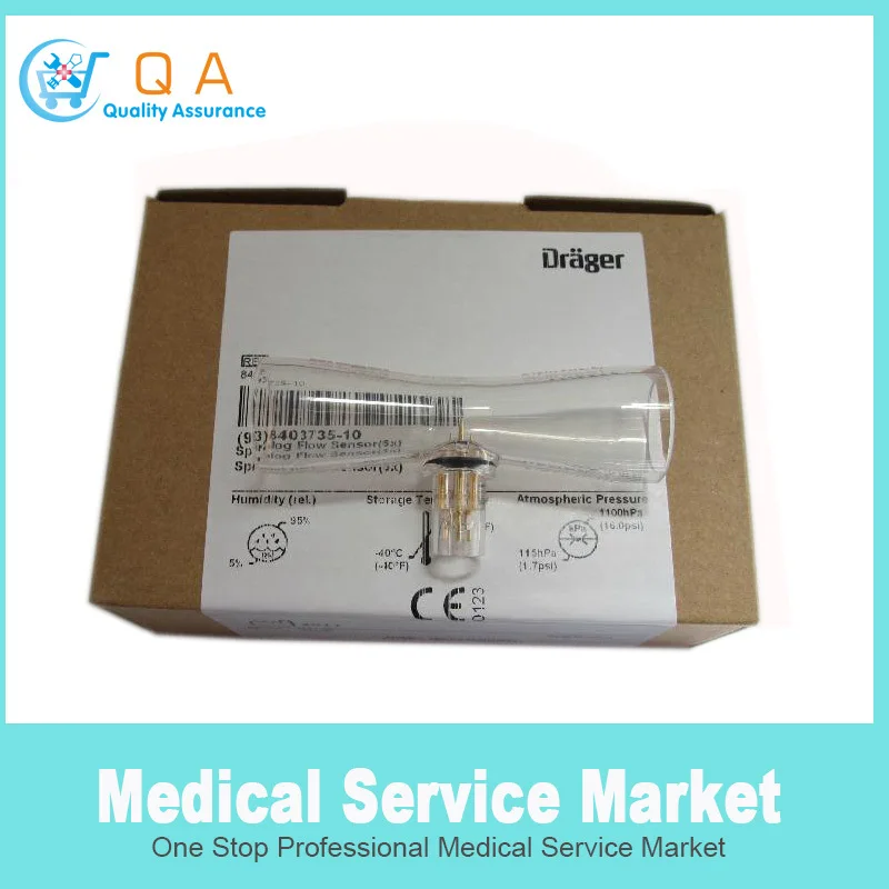

Drager Original Flow Sensor 8403735 Spirolog Flow Sensor for Evita Ventilator