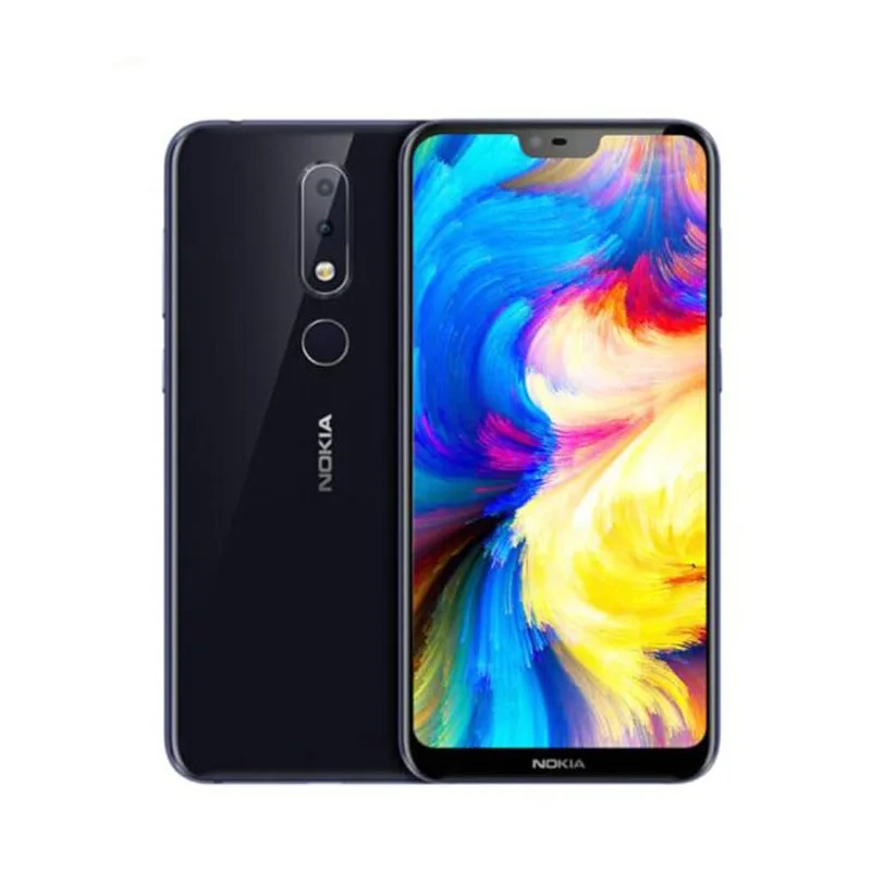 Мобильный телефон nokia X6 6 1 plus ГБ 64 5 8 дюймов 18:9 FHD Восьмиядерный процессор Snapdragon 636