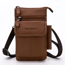 Известный бренд, натуральная кожа, Мужские поясные сумки на плечо, кошелек, Повседневный, через плечо, мужской, хип-хоп, бум, сотовый Чехол для телефона, ремень, поясная сумка