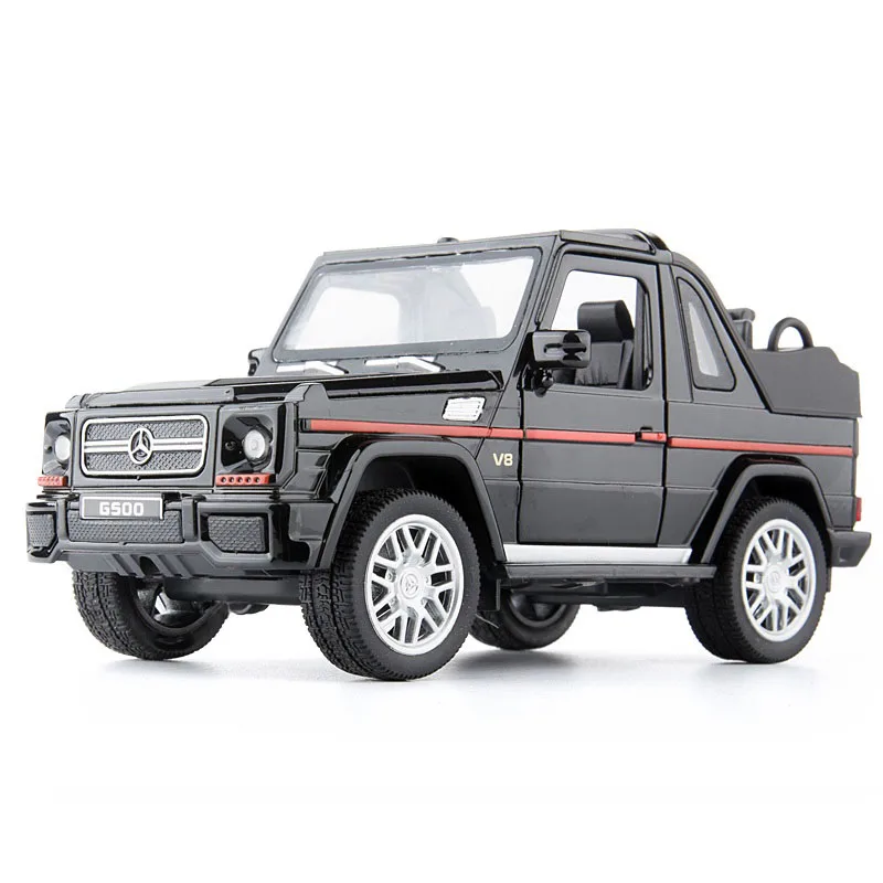 

1:32 Benz G500 big G model car back to the car ornaments model simulation alloy boy children's toy car