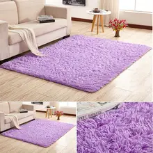 80x120 см супер мягкий Крытый Современный шелковистый Гладкий Пушистый Ковер, мохнатая область, противоскользящий толстый ковер для коврик, напольный ковер