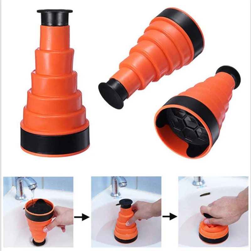 

High Pressure Powerful Manual Air Power Drain Blaster Pump For Bathroom Kitchen Sink Plunger Pipe Clog Remover clog cannon