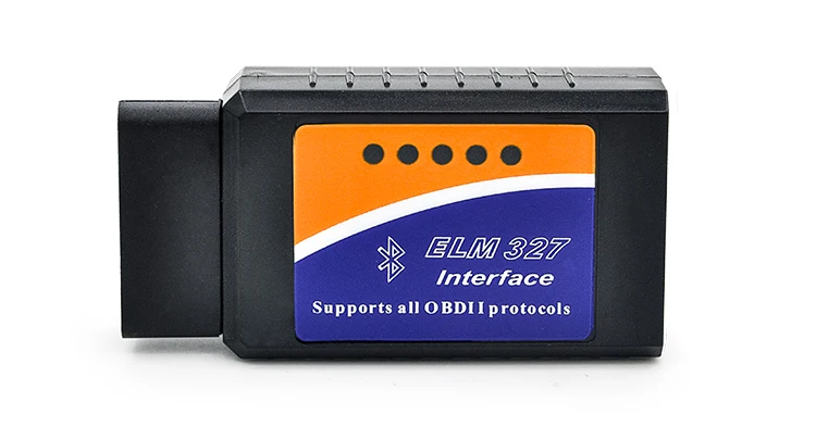 ELM327 V2.1 Bluetooth интерфейс считыватель кодов адаптер работает на Android Torque Elm 327 OBD2/OBD II Авто диагностический сканер