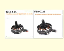 Haute qualité D’origine Walkera F210 RC Hélicoptère Quadcopter pièces de rechange F210-Z-21 CW Moteur/F210-Z-22 CCW Moteur pour Walkera F210