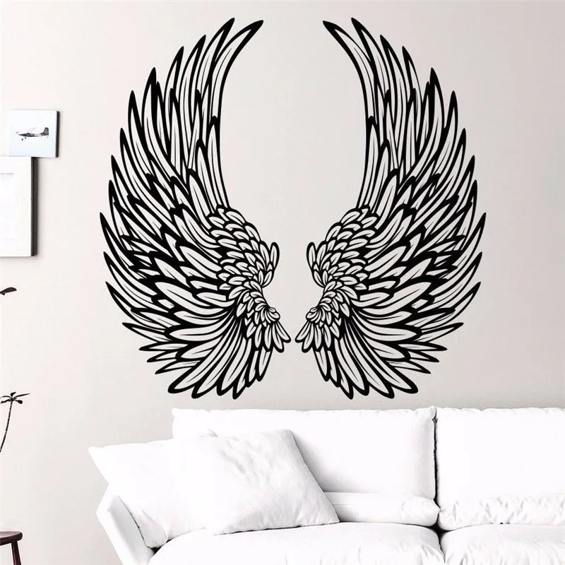 Us 10 39 20 Off Art Decoration Angel Wings Wall Decal Nursery Bedroom Home Window Decor Vinyl Sticker Living Room Paper In Stickers Us 10 39 20 Off Art Decoration Angel Wings Wall Decal Nursery Bedroom Home Window Decor Vinyl Sticker Living Room Paper In Stickers