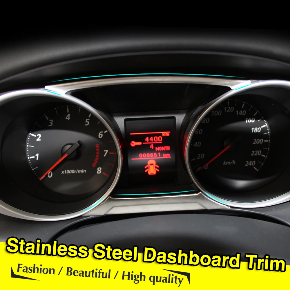 Кольцо обшивки приборной панели из нержавеющей стали для MITSUBISHI ASX 2011 2012 2013|steel neck