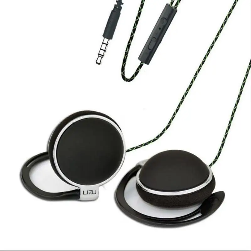 

Earhook earphone Wired earphone Stereo HiFi Earphone In-Ear Headset Sport Running Earbuds with Microphone For Mobile phone