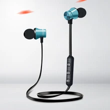 Manyetik cazibe Bluetooth Kulaklık Spor Kulaklık Fone de ouvido iPhone Samsung Xiaomi Için Ecouteur Auriculares Toptan(China)