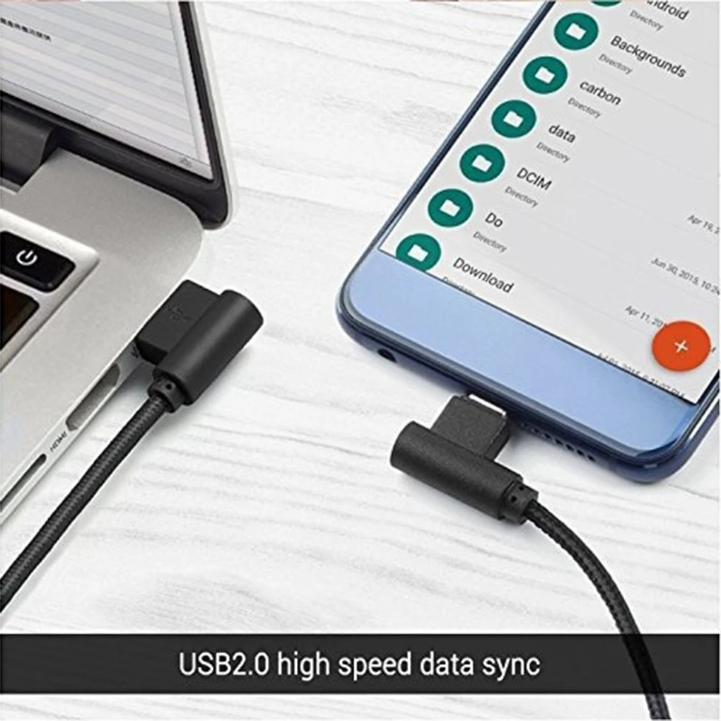 1 м кабель Micro USB 90 градусов быстрая зарядная Зарядка шнур данных Кабель Microusb для samsung Xiaomi для iPhone Android игровой провод