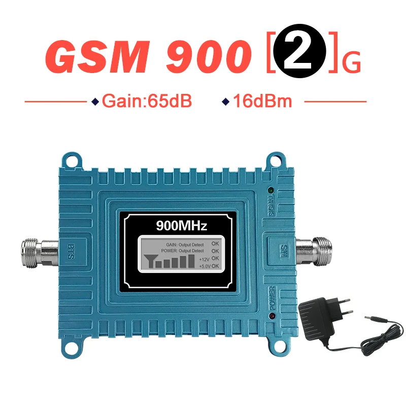 

Walokcon LCD Display Mini GSM Signal Repeater 900 MHz Cell Mobile Phone GSM 900 Signal Booster GSM Amplifier Improve Voice