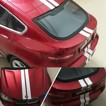 

Car Decal Dual Racing Sport stripes for X6 X5 X3 X4 X1 Hood Roof Trunk Vinyl Motor Sticker ZC699