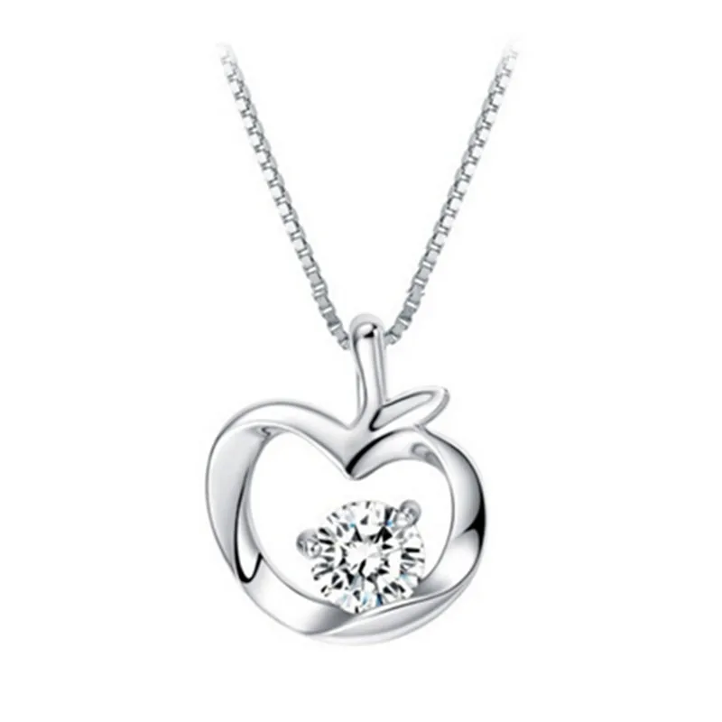 Brilliant CZ Women Pendant Silver Wrapped In White Gold Nice Jewelry | Украшения и аксессуары