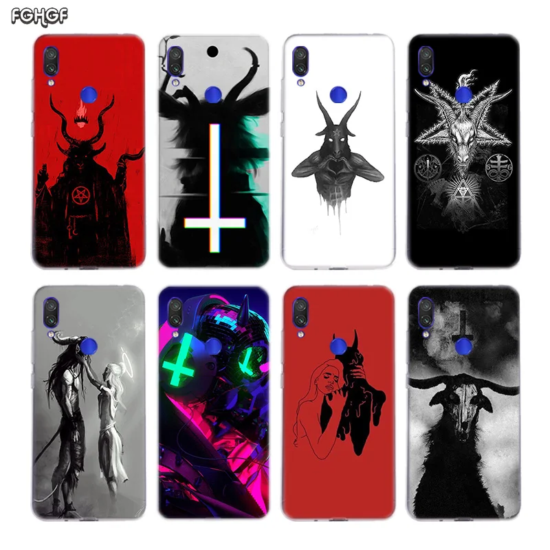 

Devil Satan New Fun Silicone Case For Xiaomi Redmi Note 7 6 Pro 5 4 4X K20 7A Y3 S2 5A 6A Xiomi Pocophone F1 9T 9 SE 8 A2 lite