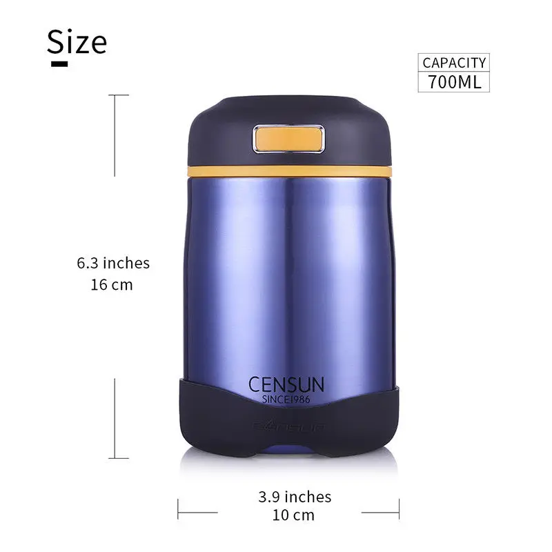 Контейнер для супа из нержавеющей стали 700 мл|thermos for food|thermos thermosthermos soup |
