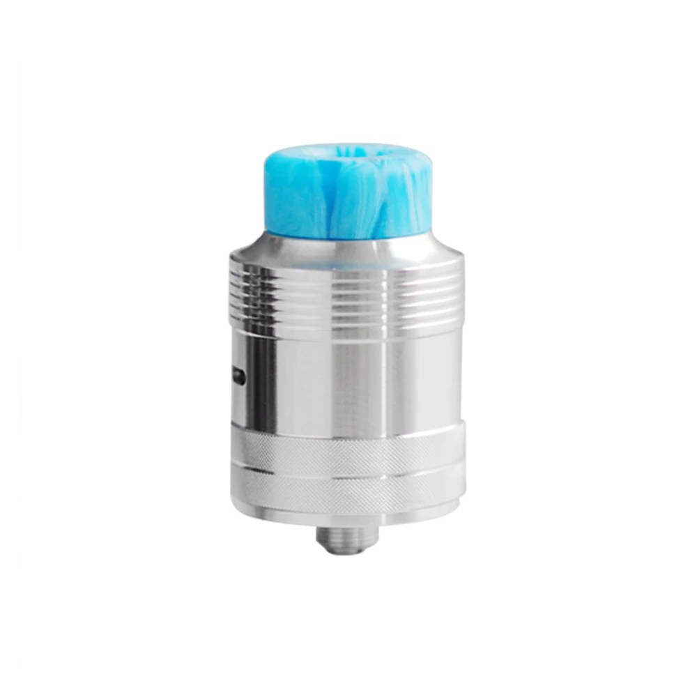 Kopen Originele Cthulhu Mjolnir RDA 24mm Diameter Single Coil Tank met Dubbele Kamer   BF Pin Fit Squonker MOD Vape vs Tauren RDA