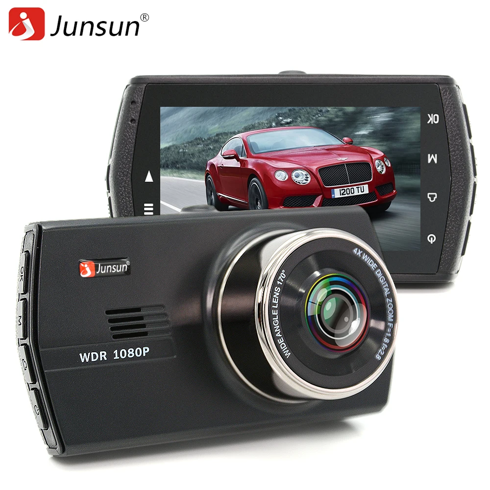 Junsun H33 Car Dvr Camera Full Hd 1080p Video Recorder Novatek Nt96223