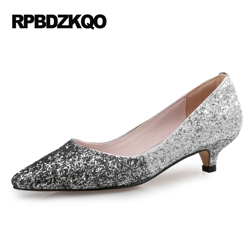 1 Inch Heel Shoes For Women Promotion-Shop For Promotional 1 Inch Multi Colored Shoes Ladies European Pointed Toe Bride 3cm 1 Inch 12 44 Pumps Plus Size Stiletto High Heels Purple Wedding - 1 Inch Heel Shoes For Women Promotion-Shop For Promotional 1 Inch