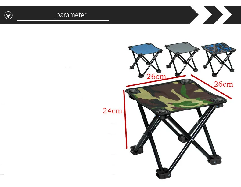 Рыболовный табурет наружный переносной раскладной стул открытый рыболовный стул для отдыха Кемпинг Стул