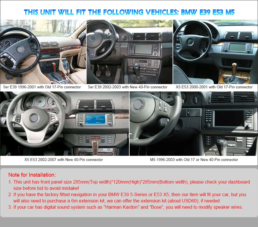 Excellent Erisin ES739B 7" 2 din Car DVD 3G GPS RDS Bluetooth DVD iPhone SWC USB DVR-IN for BMW 5er E39 E53 M5 X5 3 Excellent Erisin ES739B 7" 2 din Car DVD 3G GPS RDS Bluetooth DVD iPhone SWC USB DVR-IN for BMW 5er E39 E53 M5 X5 3