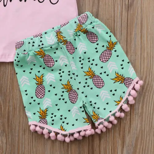 3 шт./комплект детские футболки и шорты для девочек|girls set|pink outfitsset kids |