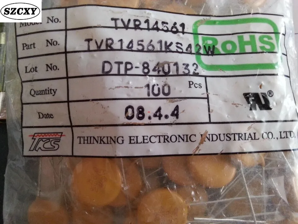 New and original20PCS 14D561 TVR14561KSY TVR14561 14D561K varistor ...