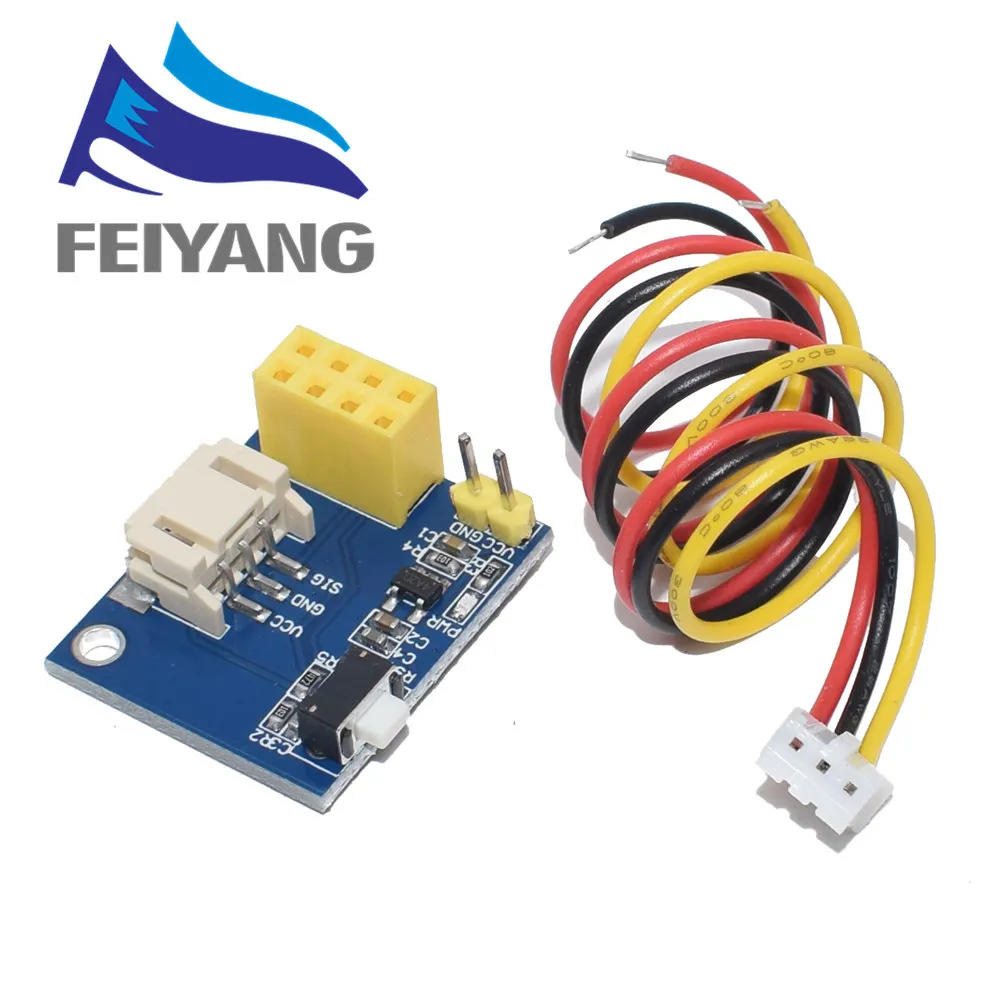 10 шт. 8266 ESP-01/S RGB светодиодный контроллер адаптер модуль для Arduino IDE/SATA WS2812