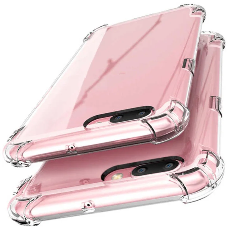 

Case For XiaoMi redmi Pro 6 5A 4A 4X Transparent Rubber TPU Silicone With airbag Back Cover Cases For xiaomi redmi Note 5