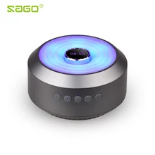 Sogo SP01Portable wireless speaker Mini Clock Speaker Bluetooth Subwoof Sound 3W Surround Microphone with Mic TF