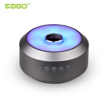 Sogo SP01Portable wireless speaker Mini Clock Speaker Bluetooth Subwoof Sound 3W Surround Microphone with Mic TF Card radio AUX