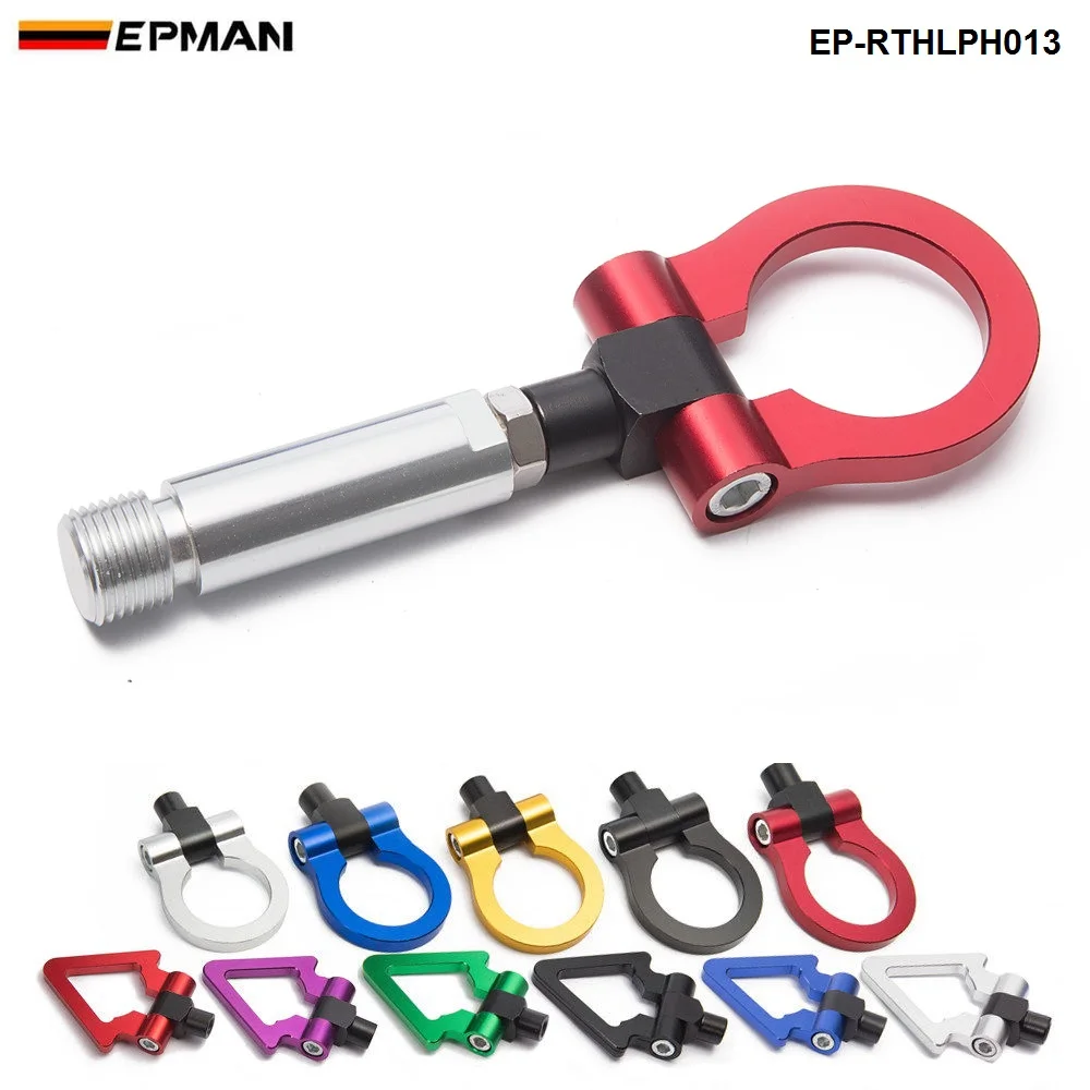 Epman racing cnc البليت الألومنيوم الأمامية/الخلفية السحب حلقة ربط عدة ل كزس es 2007-UP EP-RTHLPH013