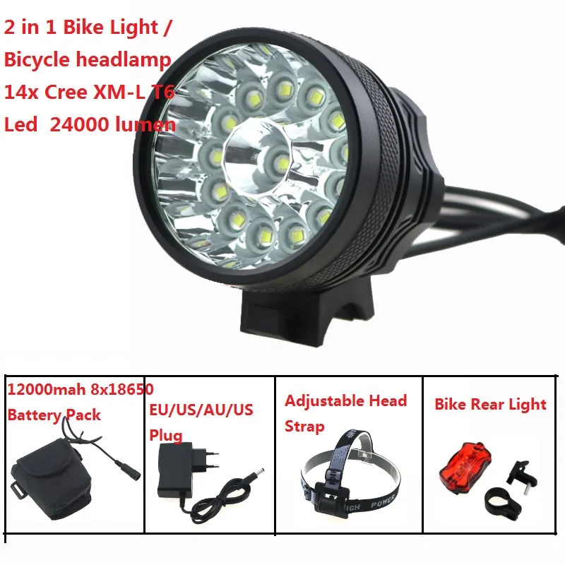 14T6 bike light 8x18650 black   (3)