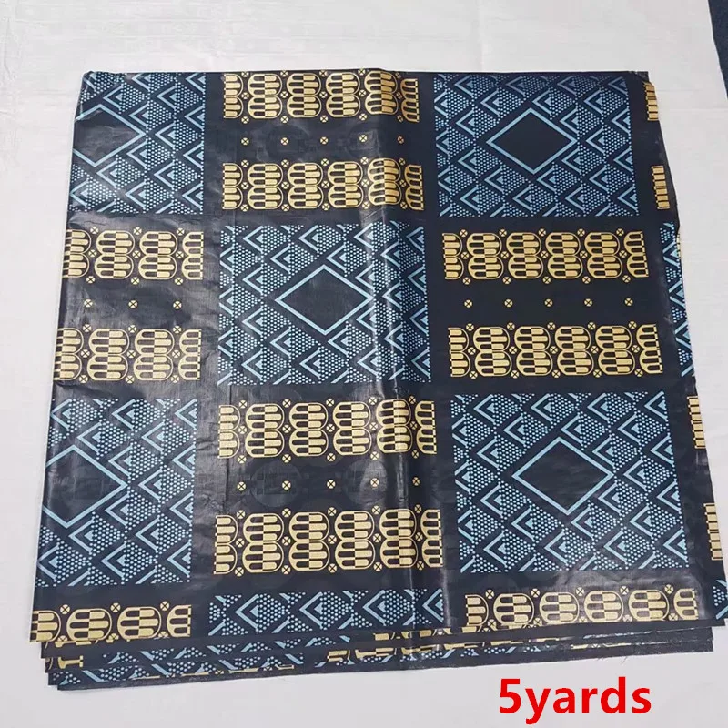 

New style Bronzing african bazin riche lace fabric wholesale african lace fabric for sewing men and women clothes f1qzse291