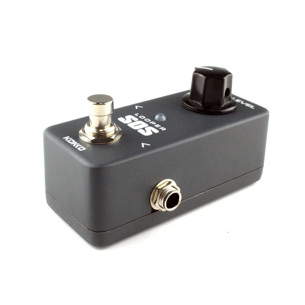 Kokko Looper Guitar Effects Mini Effect Pedal Ture Bypass Looper Level