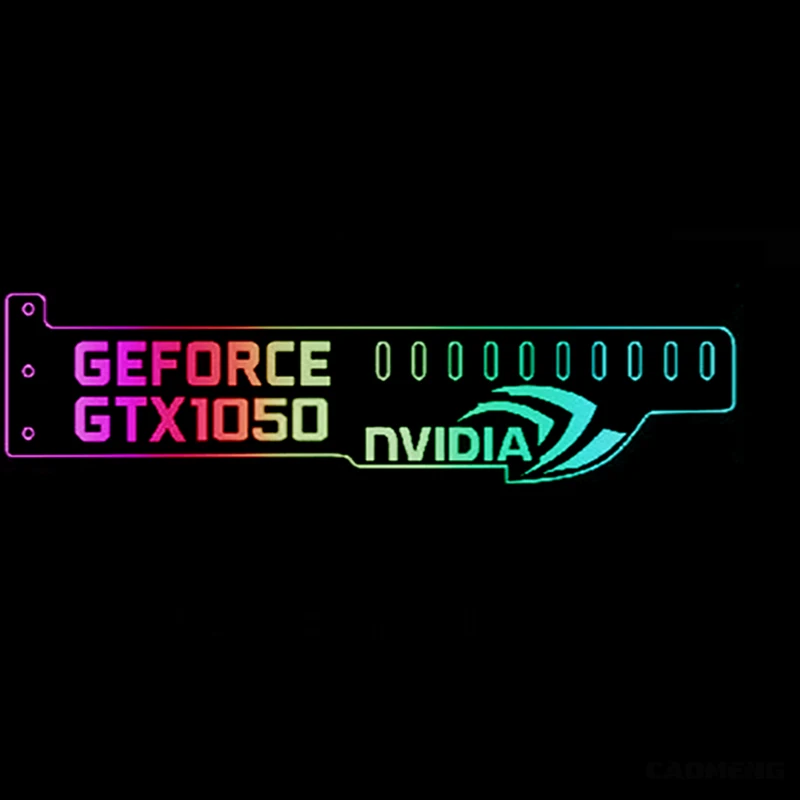 RGB Controlle GeForce GTX 1050 NVIDIA подсветкой компьютер основной коробки Видеокарты Поддержка