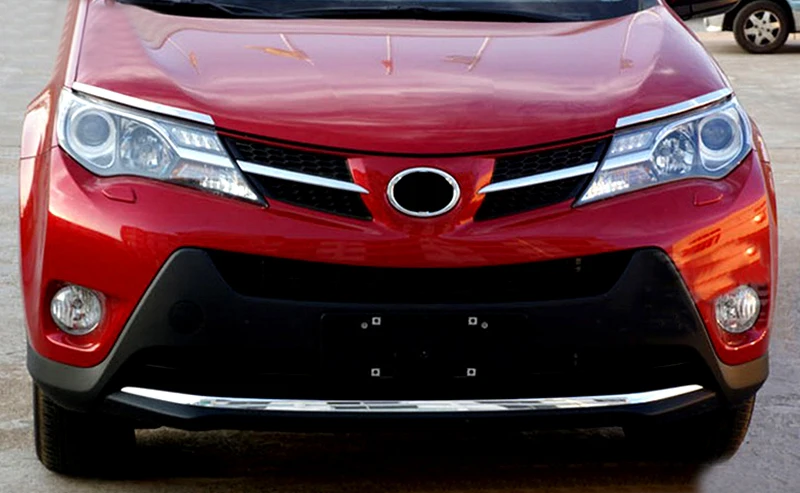 Нержавеющая сталь Двигатели для автомобиля крышка для Toyota RAV4 2013