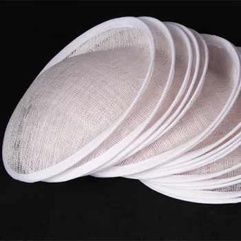 

White or 17 colors select sinamay fascinator base 8"/20cm sinamay wedding hair accessories,DIY hair accessories 12pieces/lot
