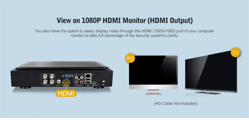 SANNCE 720P HD 10," ЖК монитор видео мониторинг с 1080N 4CH/8CH DVR NVR HVR 5в1 Сеть CCTV система безопасности