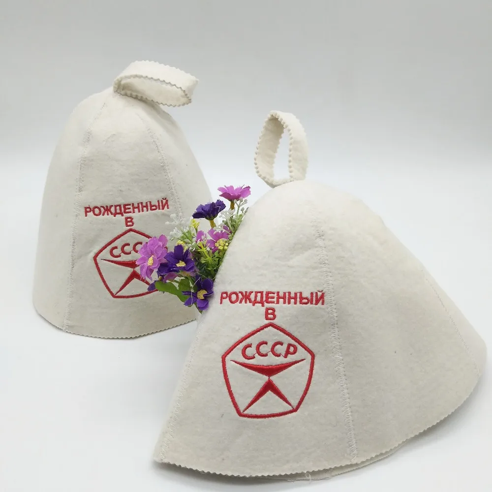 Шапка для сауны в руссаинском стиле (быстрое прибытие) сильная водопоглощающая