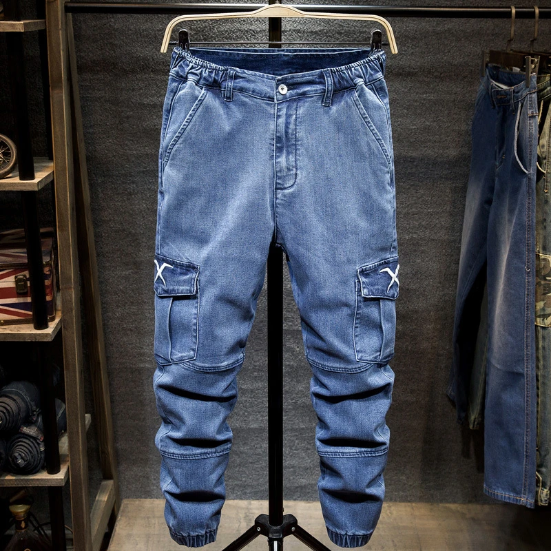 jeans with a lot of pockets