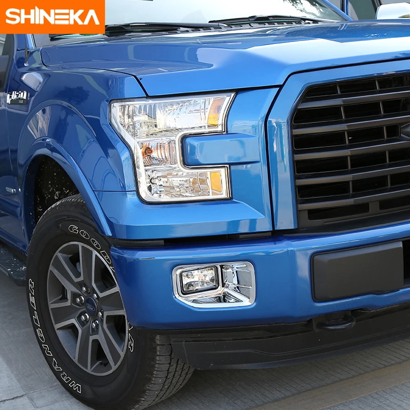 SHINEKA ABS автомобильный Стайлинг передний противотуманный светильник украшение