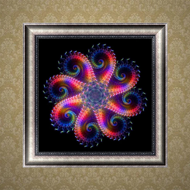 Diamond Painting Dream Flower Diy Bedroom Living Room Background Decorative Rhinestone Abstract Canvas Art Home Decor | Дом и сад