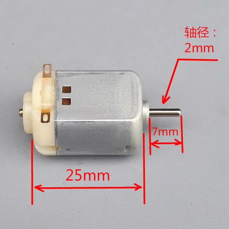 1 шт. 130 микро двигатель постоянного тока для DIY четырехколесный небольшой привод