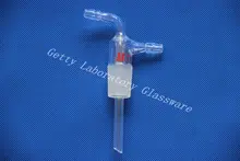 glass adapter,24/29 joint,10mm Hose Connection,borosilicate glass material