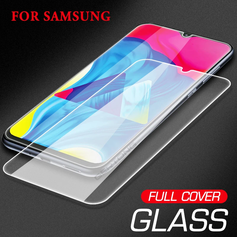 Ультратонкое закаленное стекло для samsung Galaxy M20 M10 A30 A50 A9S A9 A7 A5 J5 J7 Prime защита экрана HD Стекло es
